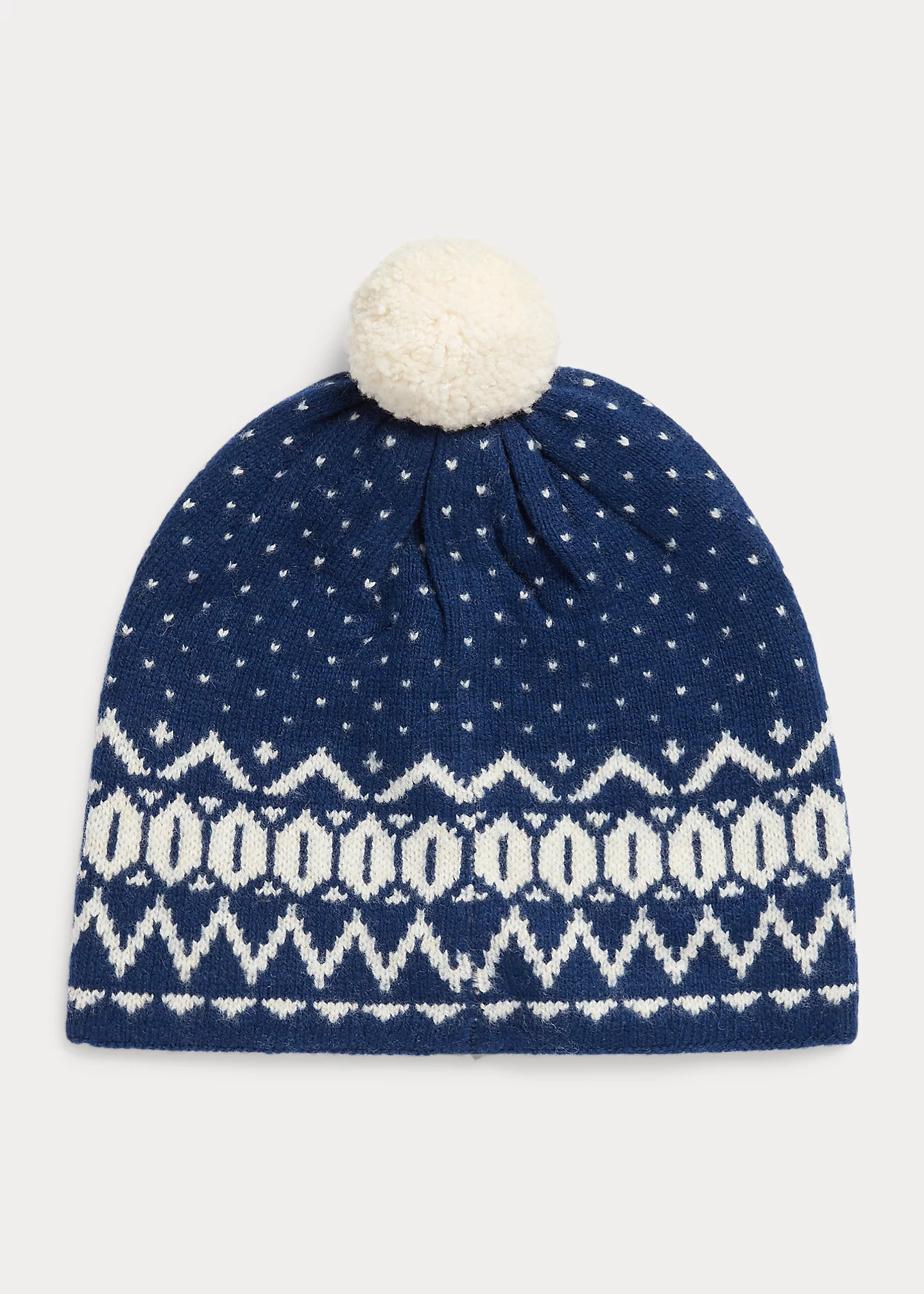 Fair Isle Wool-Blend Beanie