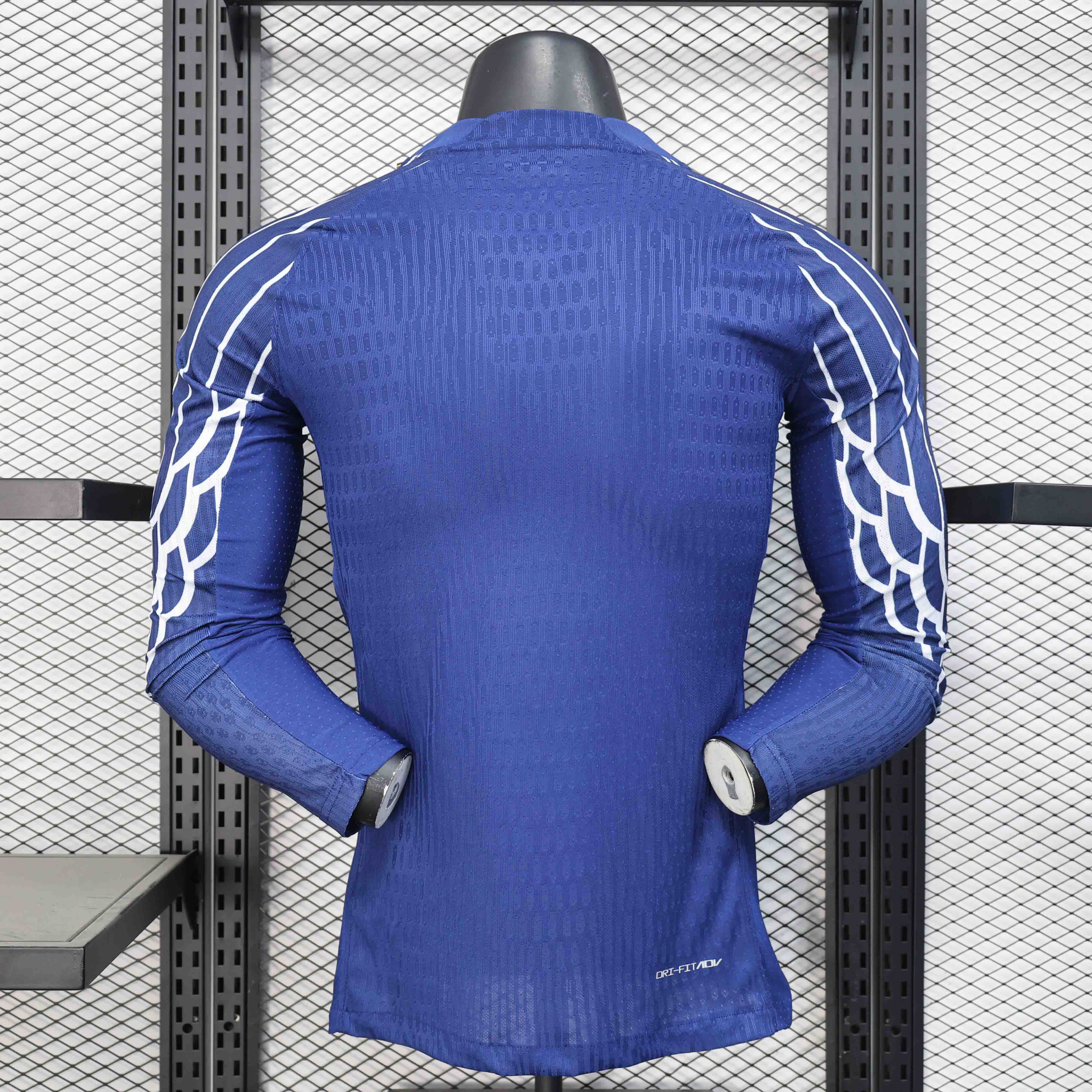 Authentic Soccer Jersey PSG Fourth Away Shirt Long Sleeve 2024/25