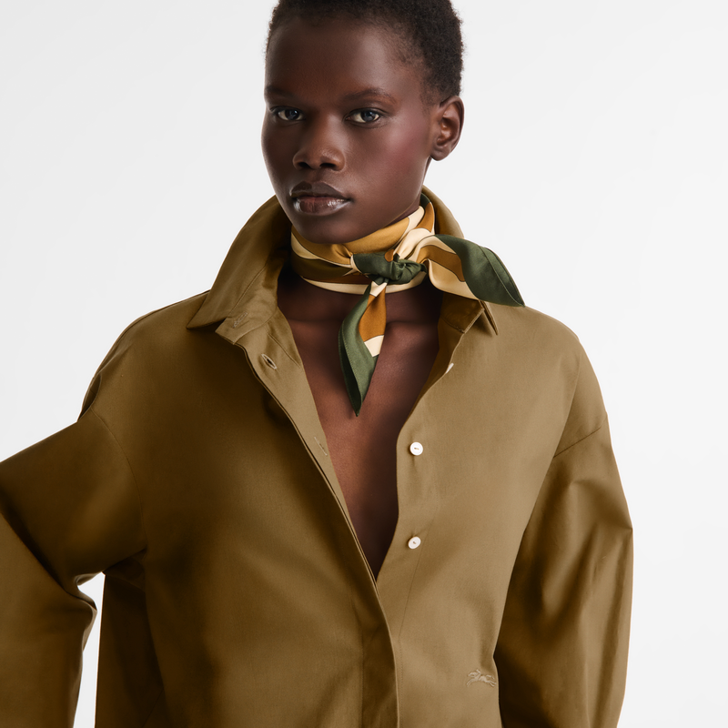 Equestrian Tower Silk scarf 70