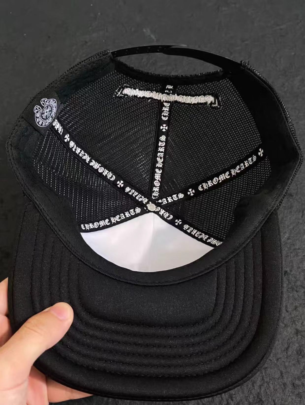 Chrome Hearts Multi-Color Cross Trucker Hat