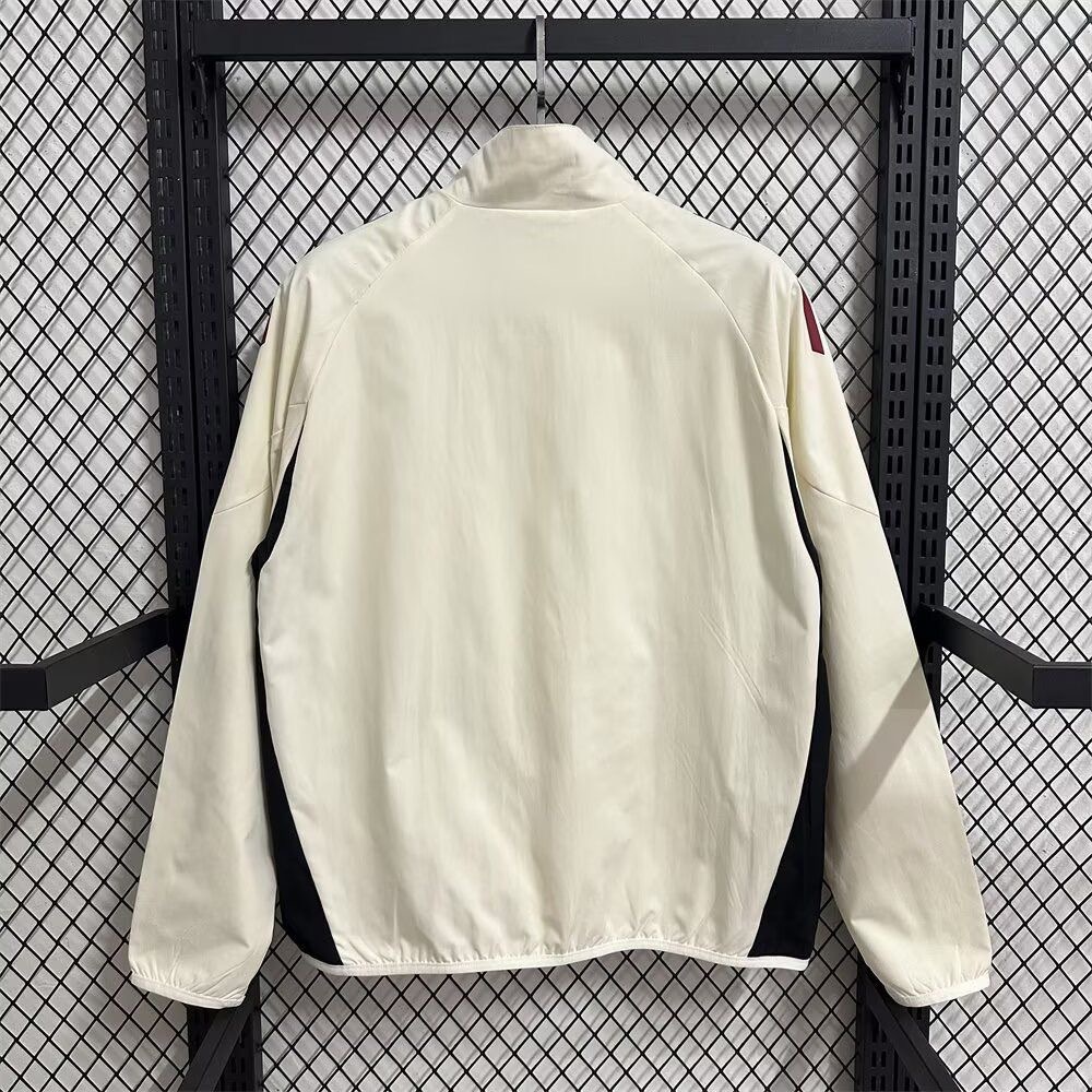 Liverpool Windbreaker Jacket Off-White 2025/26