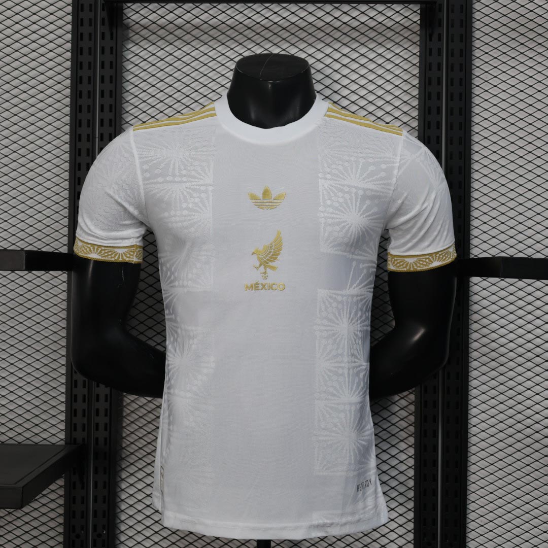 Mexico Authentic White Special Soccer Jersey 2025