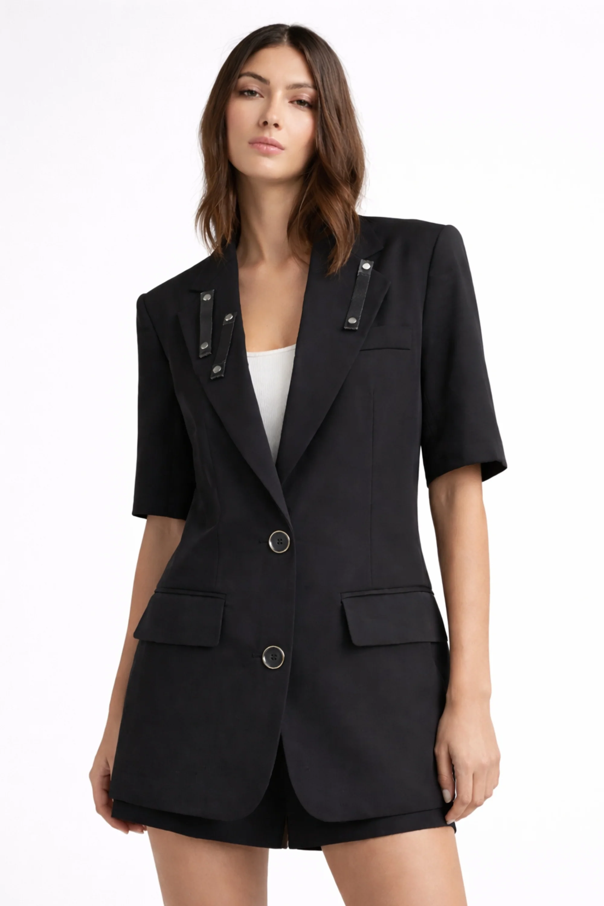 Eclipse Buckle Blazer