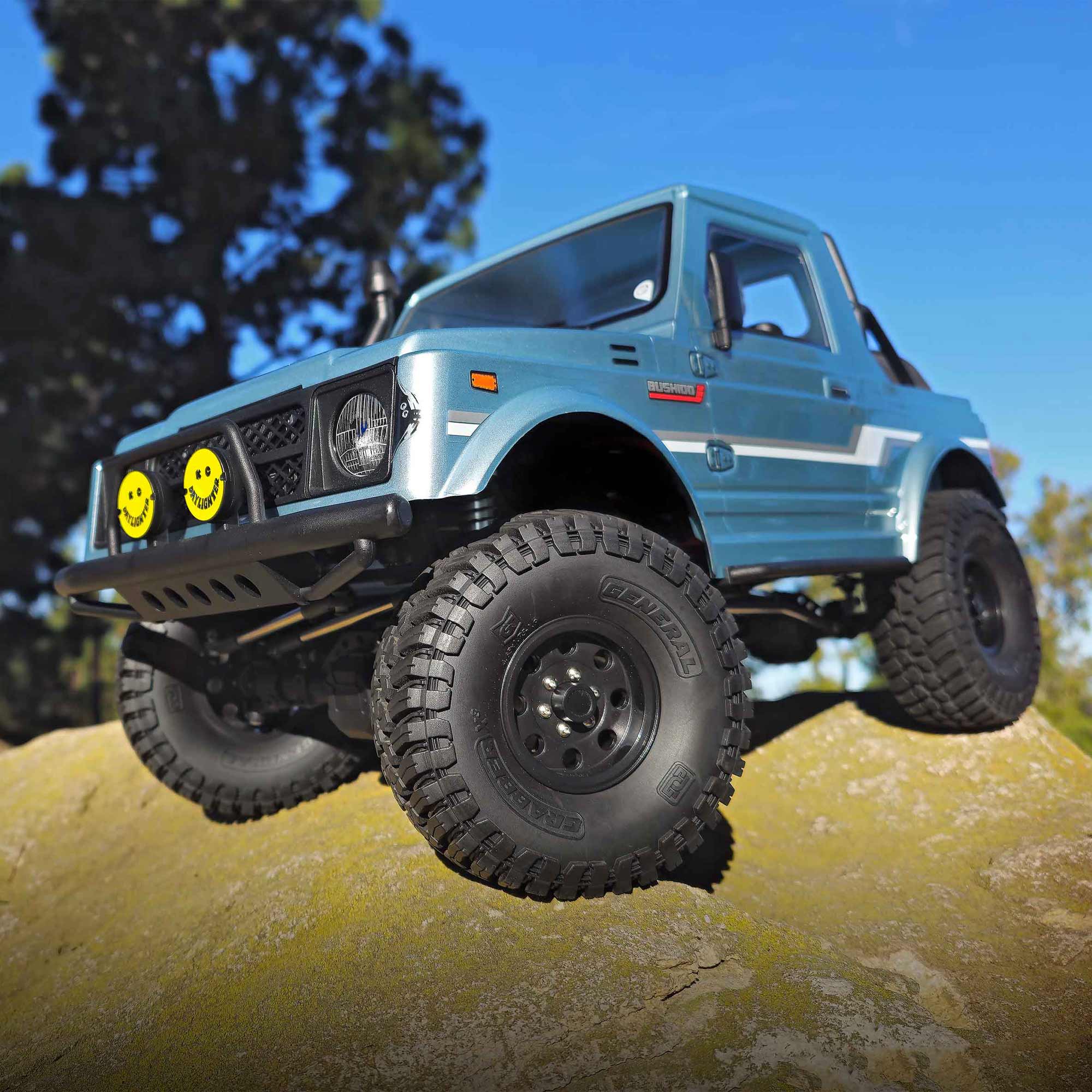 1/10 Enduro 4x4 Trail Truck, Bushido  RTR, Blue, LiPo Combo