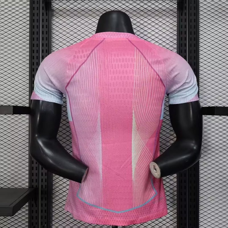 Barcelona Authentic Soccer Jersey Pink Special Edition Shirt 2025/26