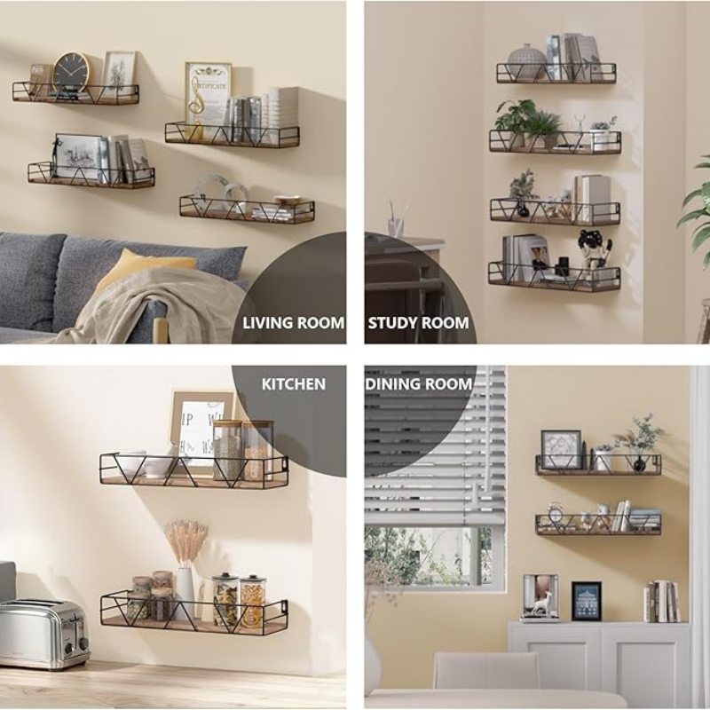 Floating Shelves Set of 4