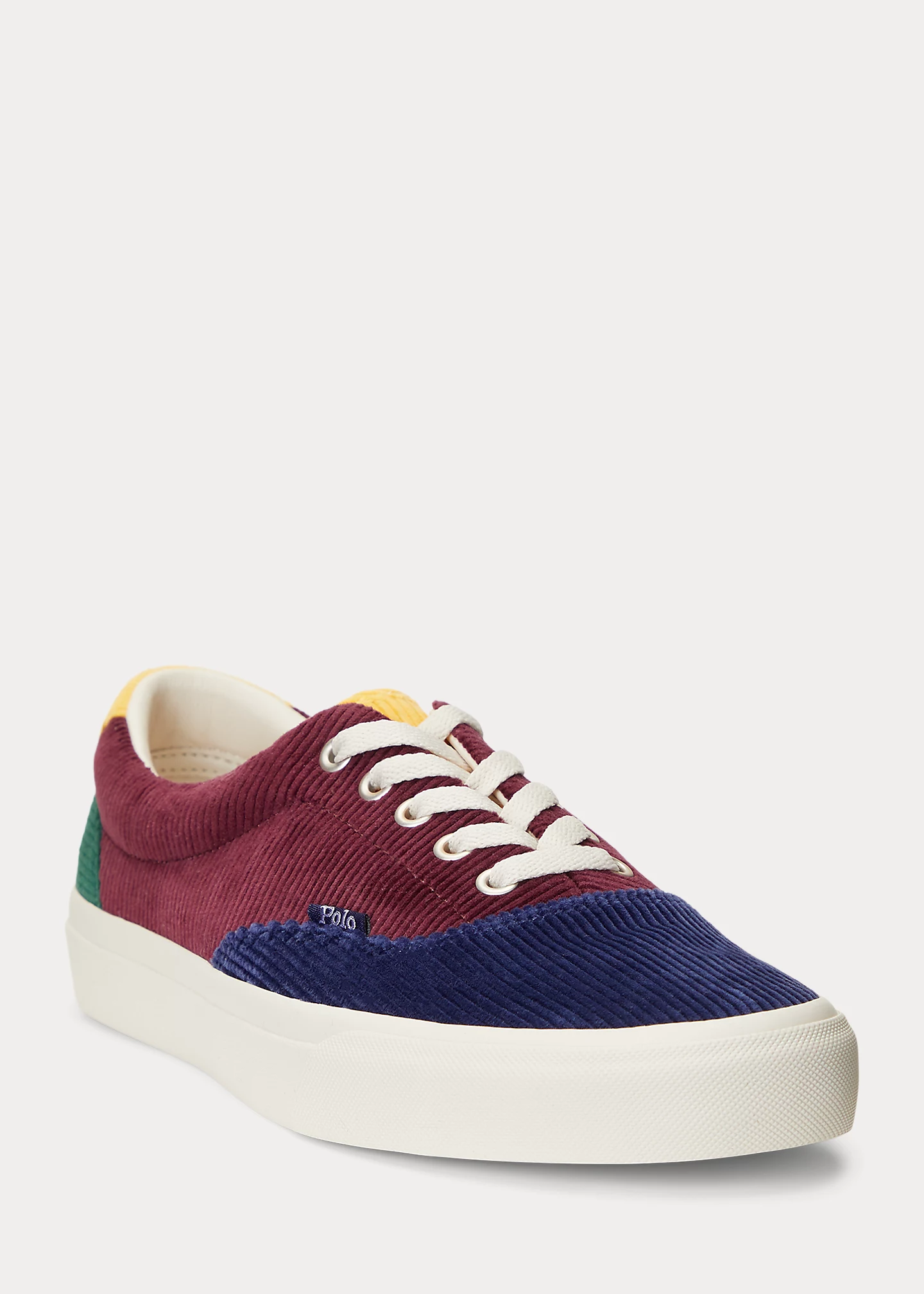 Keaton Color-Blocked Corduroy Sneaker