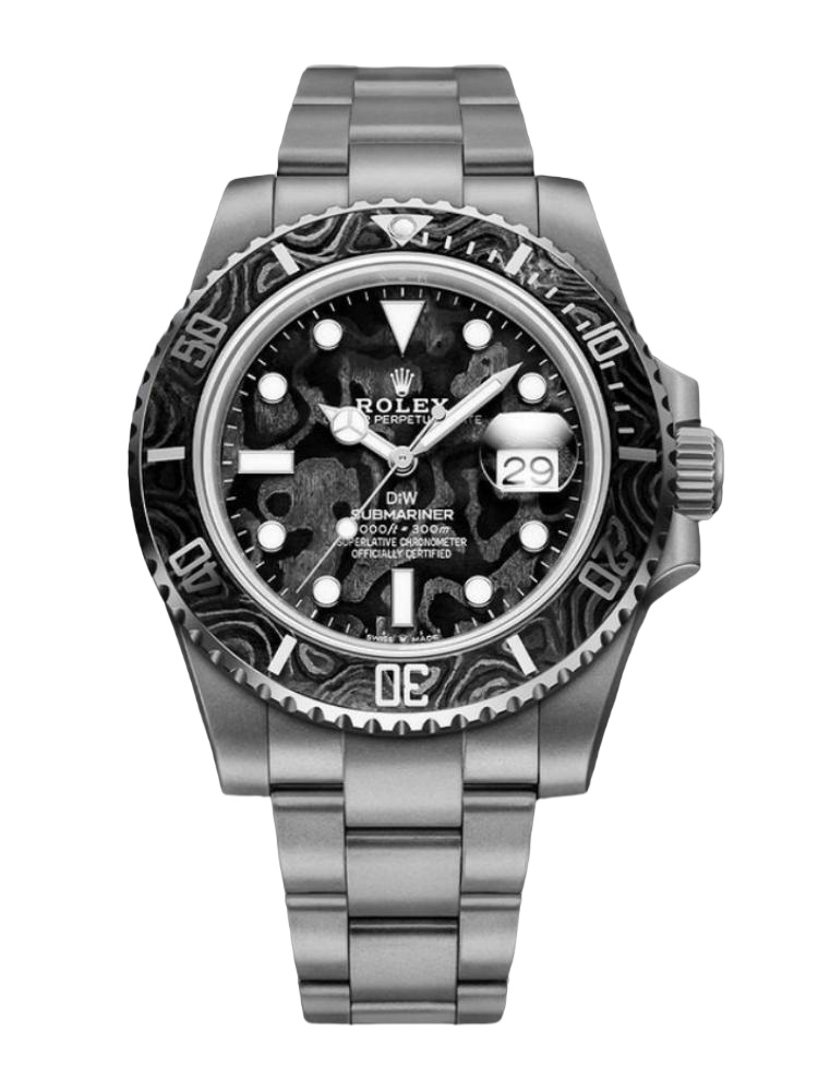[2026 Mirror Grade]Custom Rolex Submariner Carbon Fiber