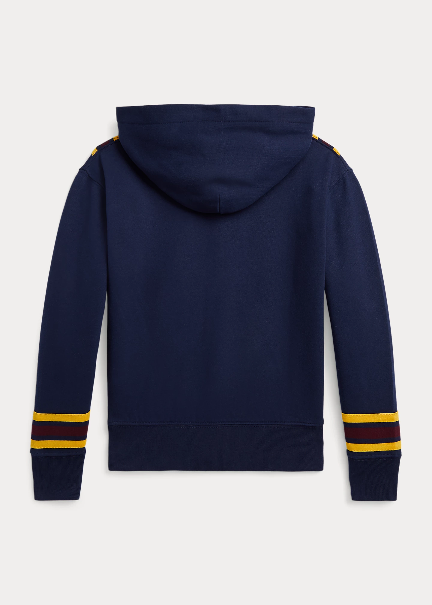 Cricket-Stripe Fleece Hoodie