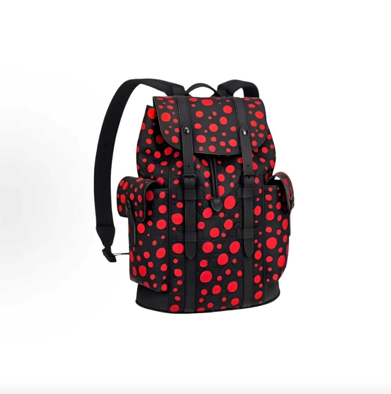 Louis Vuitton x Yayoi Kusama Christopher MM Backpack Infinity Red Dots