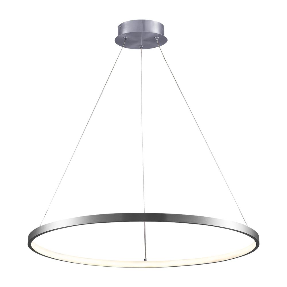 SANICO Lampa wisząca LED Sanico Goldlux Lea 1, 20 W, 4000K, srebrna