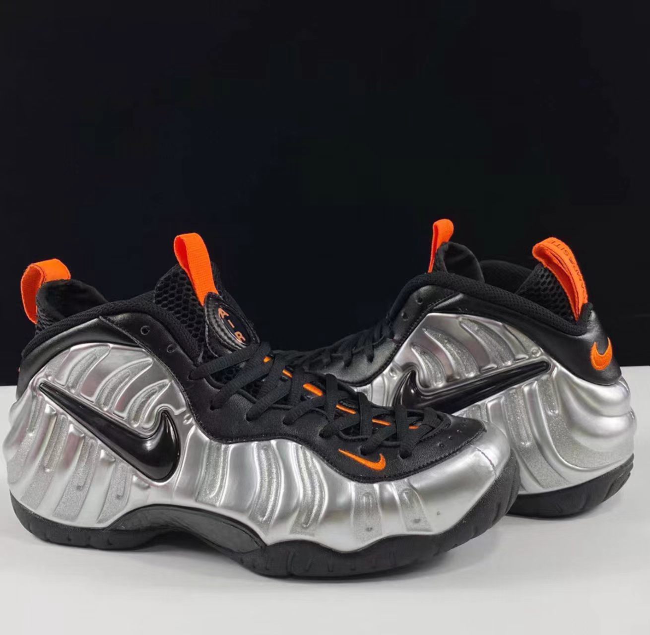 Nike Air Foamposite One "Silver Orange"