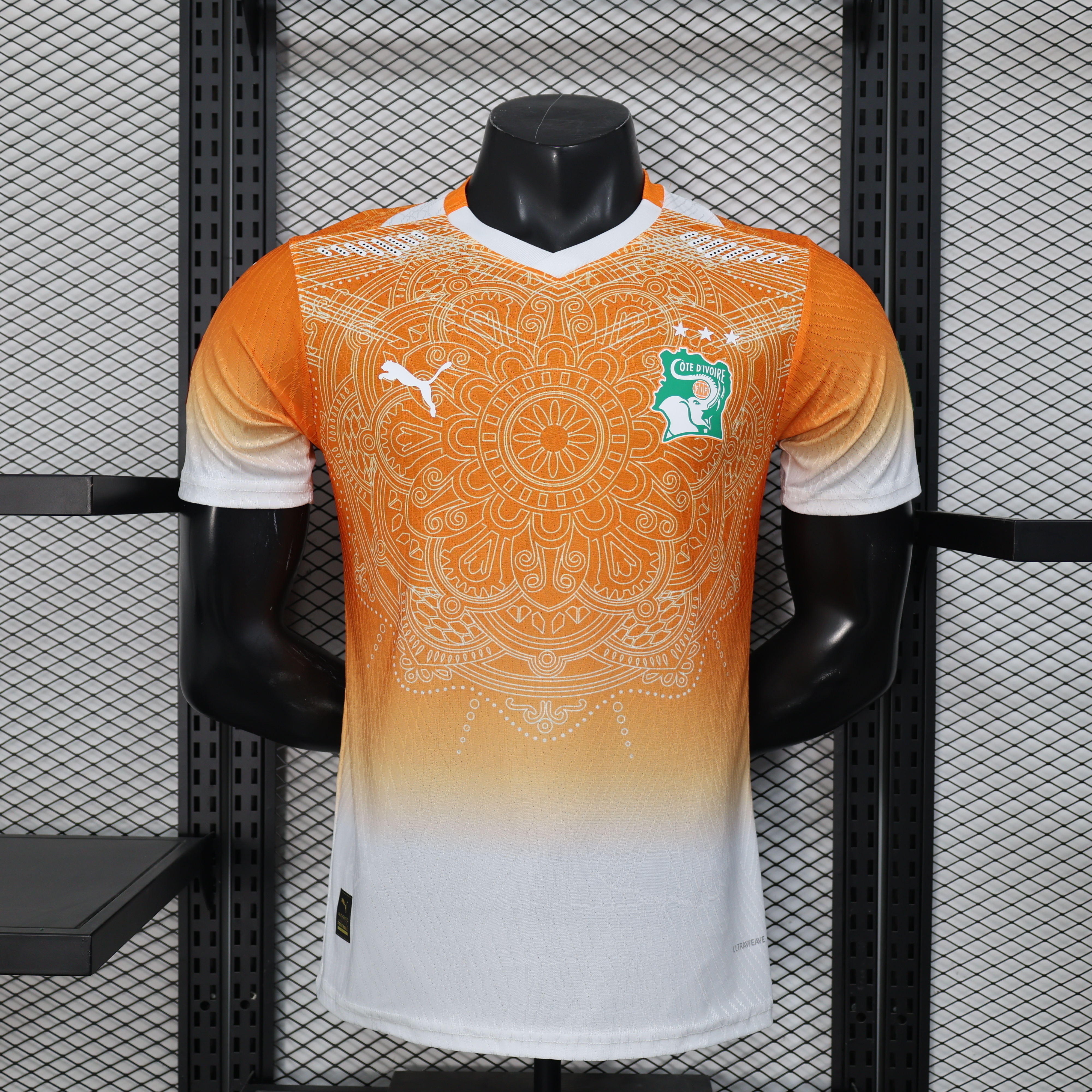Ivory Coast Authentic Soccer Jersey Pre-Match Shirt 2026 World Cup