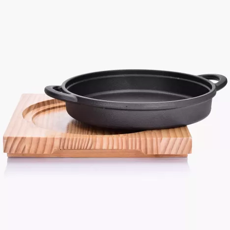 MARKA DUKA Patelnia z podstawką DUKA MUSN 24 cm żeliwo