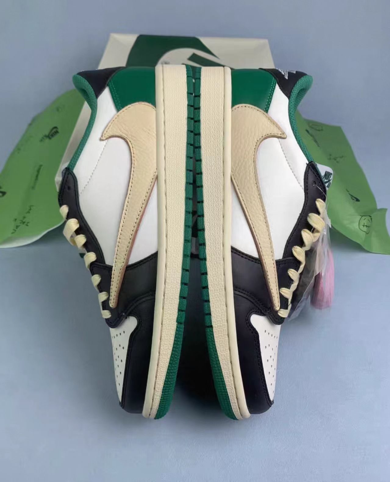 Travis Scott x Fragment Design x Air Jordan 1 Low OG "Military Green"