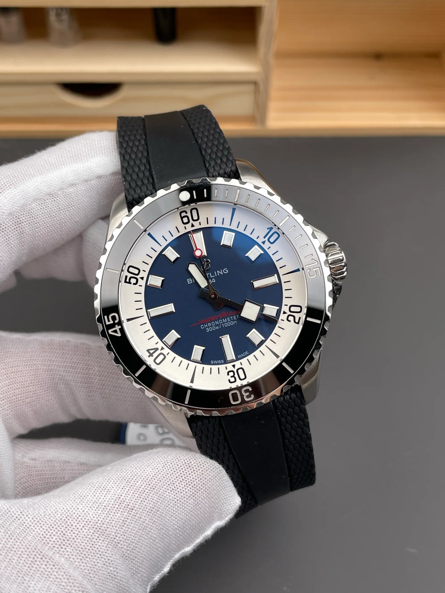 Superocean Blue Dial
