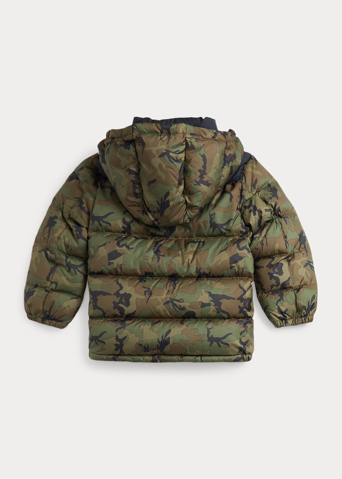 Camo Water-Repellent Down Snowsuit Set