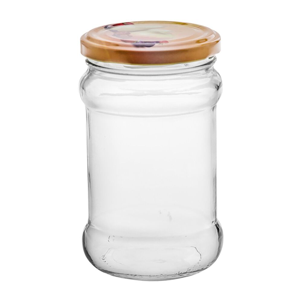 FLORINA Zestaw słoików 315 ml z metalową nakrętką Florina, 6 szt.