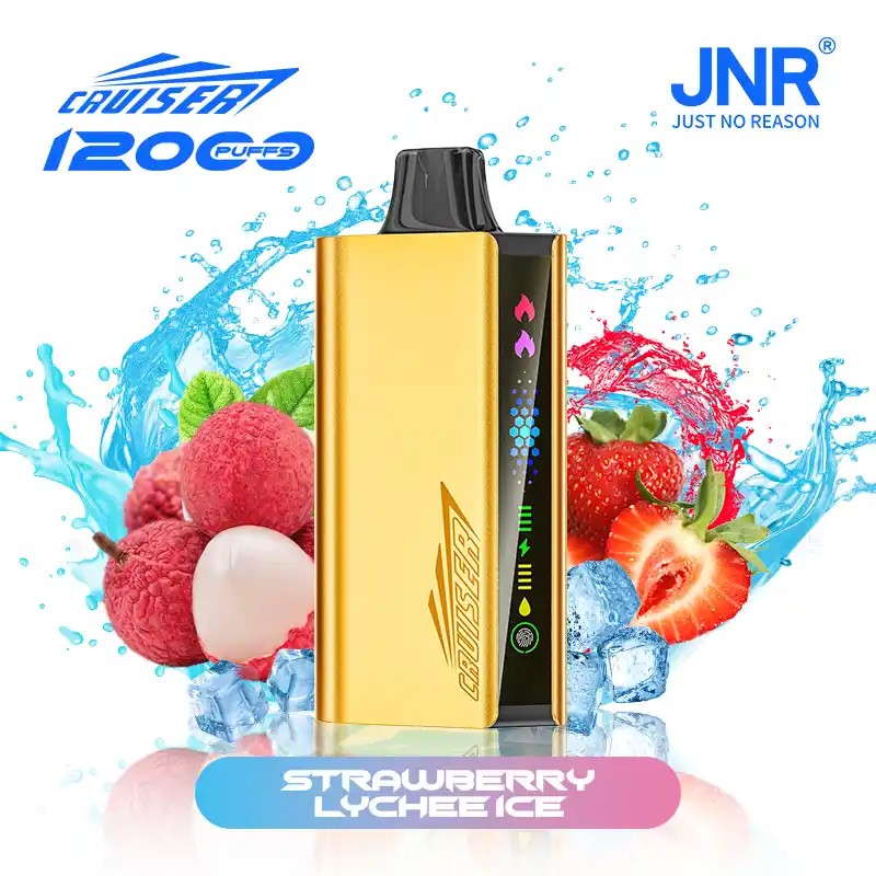 Strawberry Lychee Ice | JNR Cruiser Gold Disposable Vape