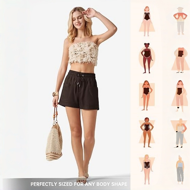 Women's Linen Shorts