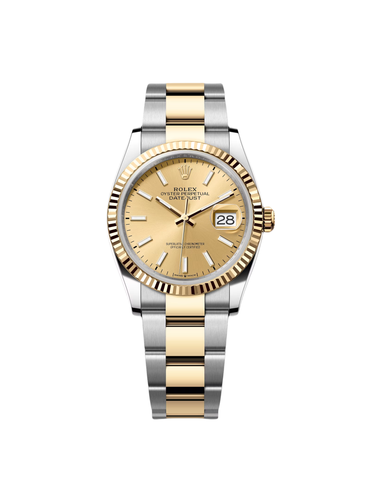 [2026 Mirror Grade]RLX  Datejust 36mm 126233 Champagne Dial Jubilee Bracelet Watch