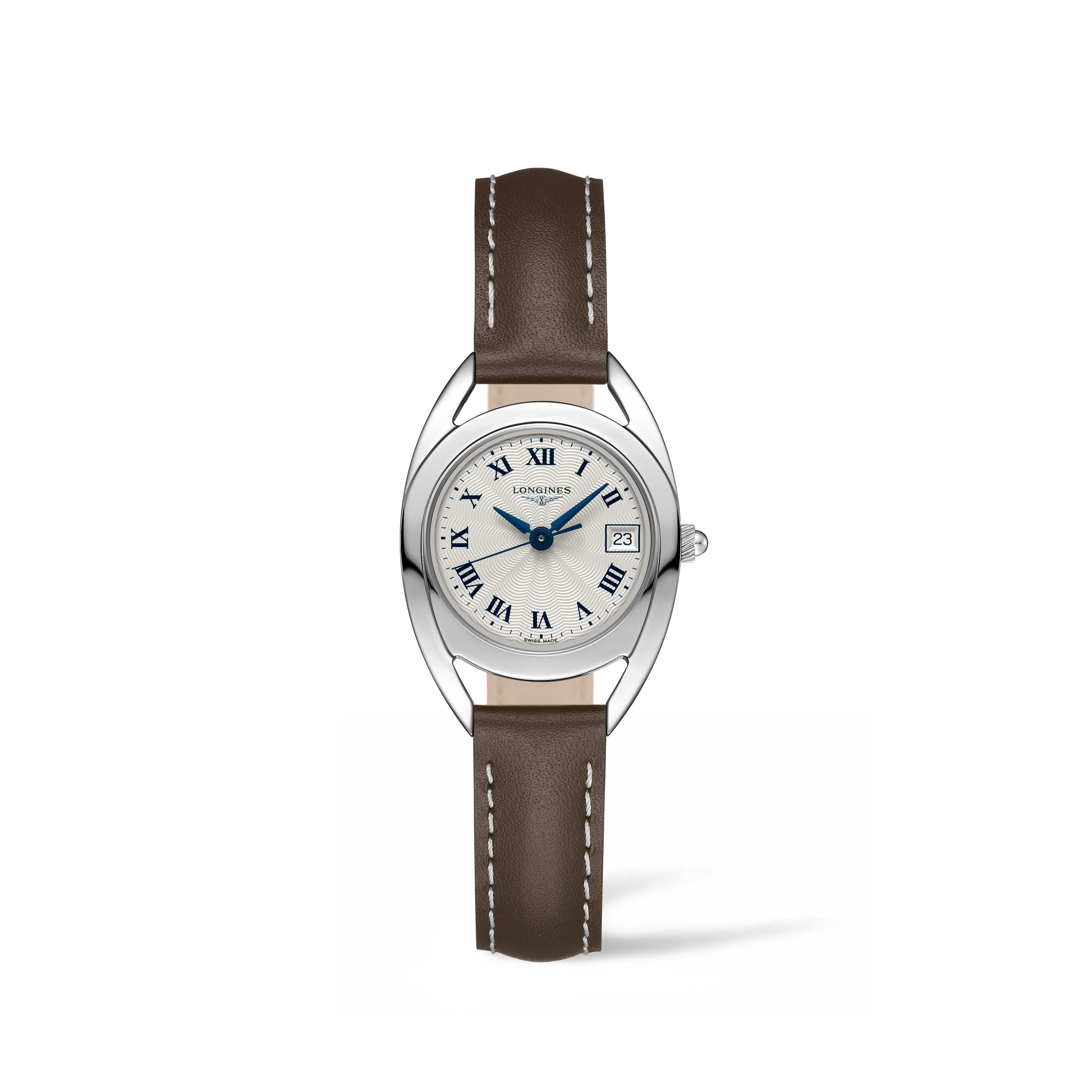 [2026 Mirror Grade]Longines Women's L6.136.4.71.2 Equestrian Brown Leather Watch