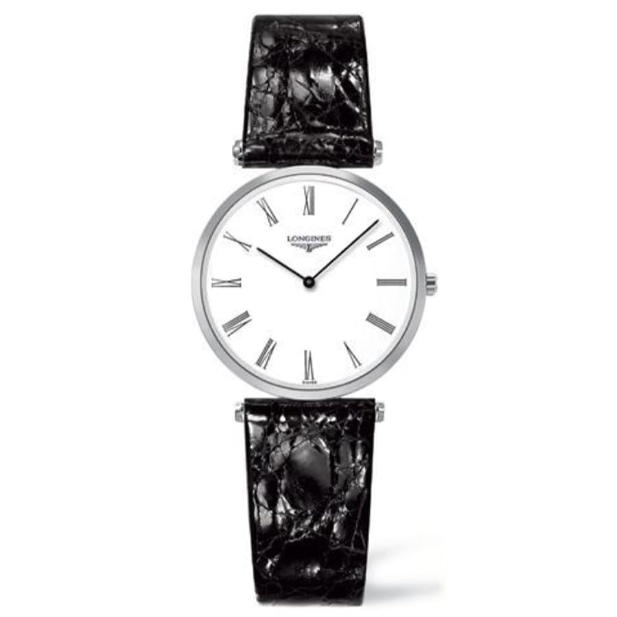 [2026 Mirror Grade]Longines Women's L5.512.4.11.2 La Grande Classique Black Leather Watch