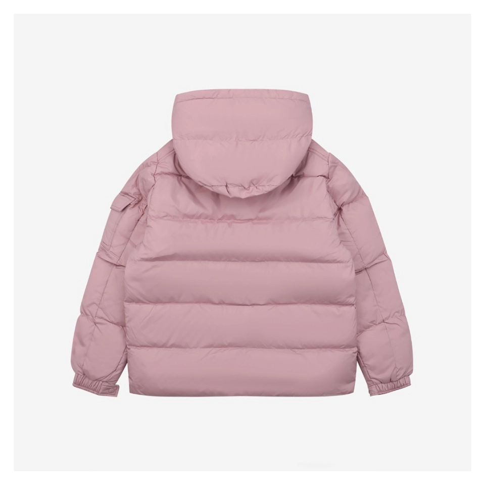 Mxxcler Maya Matte Hooded Down Jacket Pink