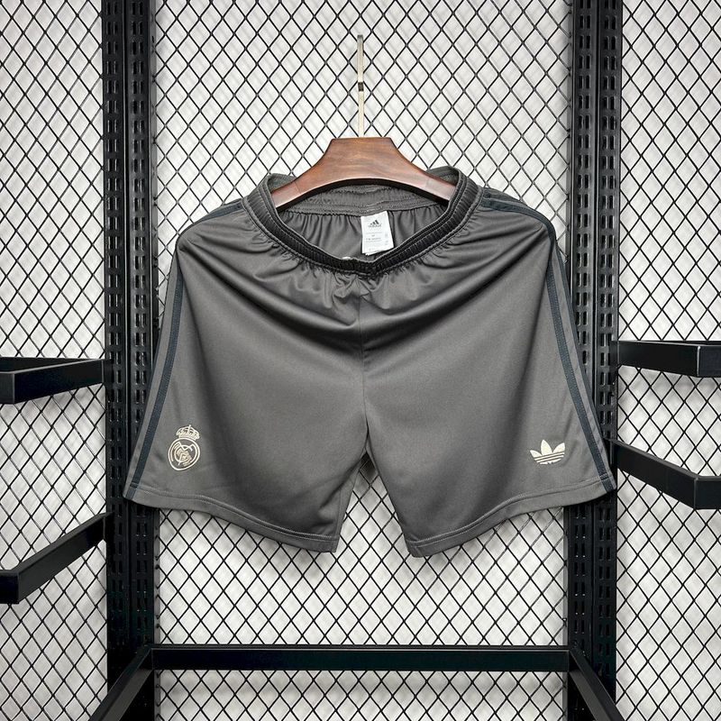 Real Madrid Soccer Shorts Custom Third Away 2024/25