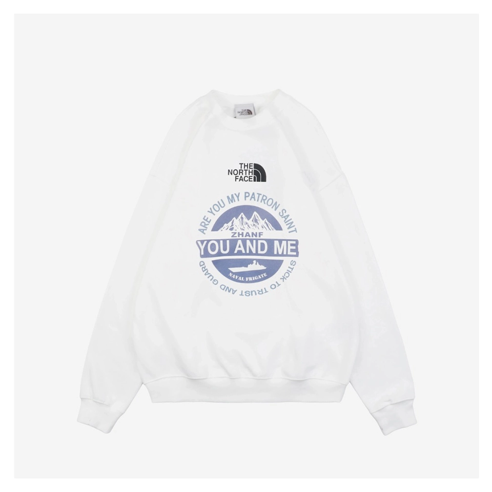 TNF Mountain Graphic Sweatshirt (Black/White)