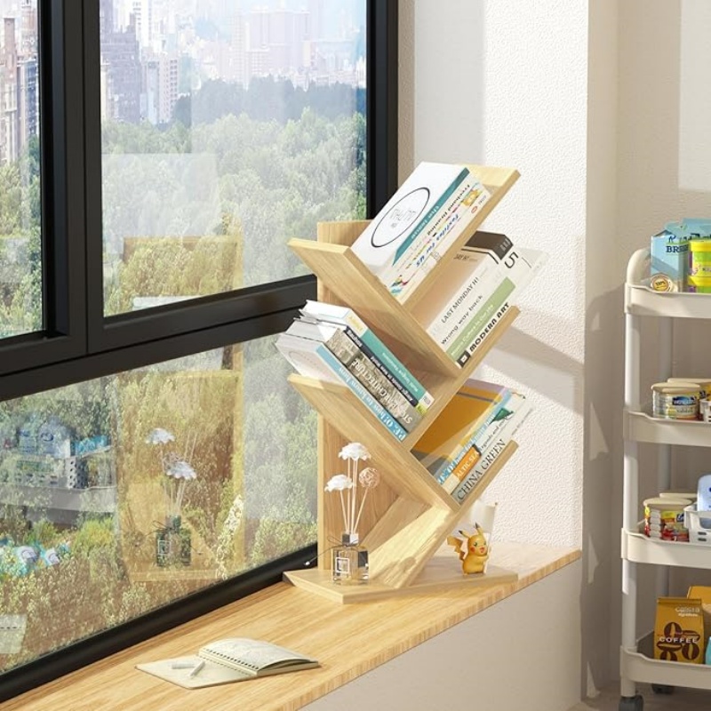 5 Tier Tree Book Shelf