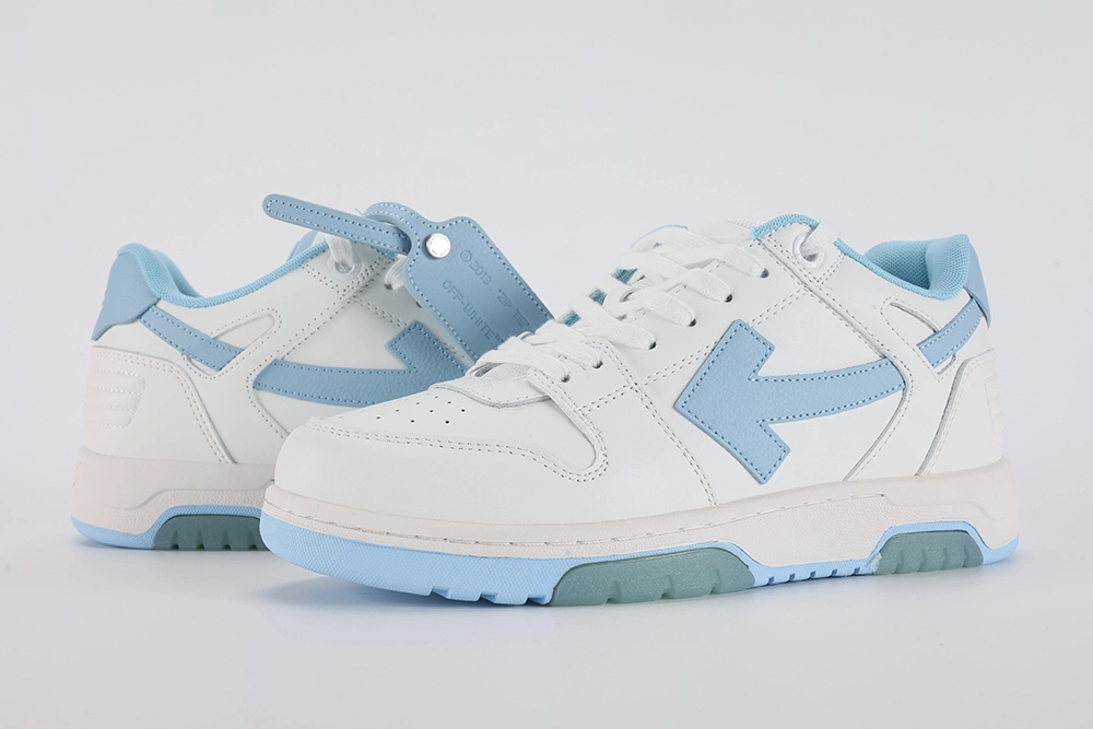 Off-White Out Of Office 'White Blue' Replica
