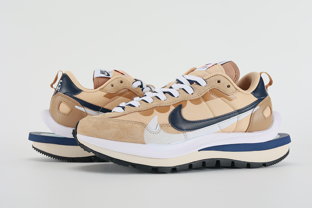 Sacai X NK VaporWaffle 'Sesame Blue Void' Replica