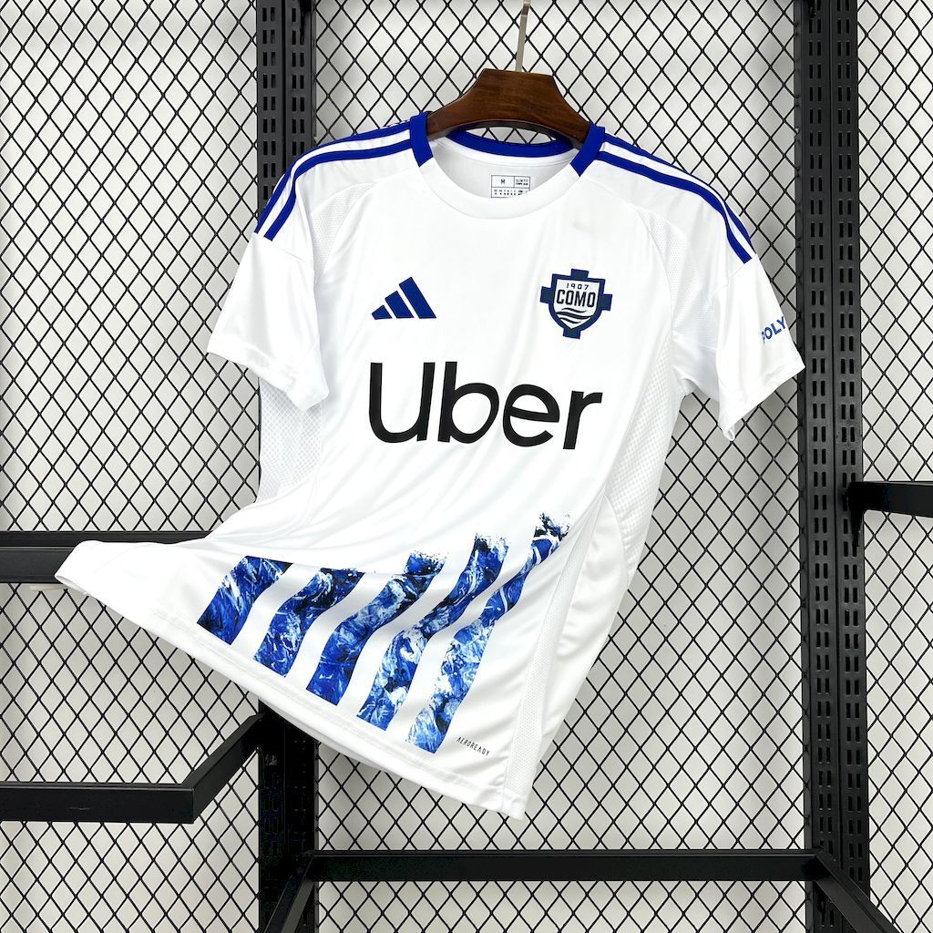 Como 1907 Soccer Jersey Away Custom Shirt 2024/25