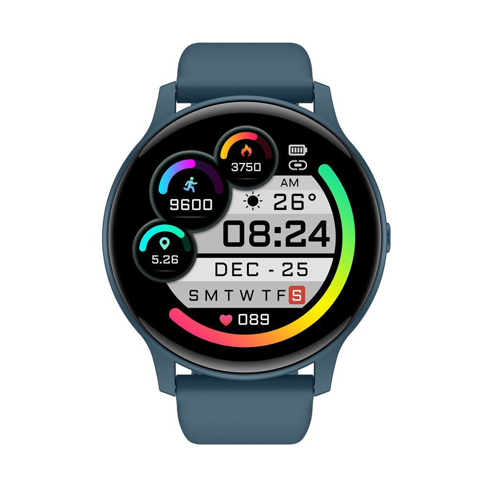 IUTECH Smartwatch Iutech S40, 1,3”, wodoodporny, niebieski