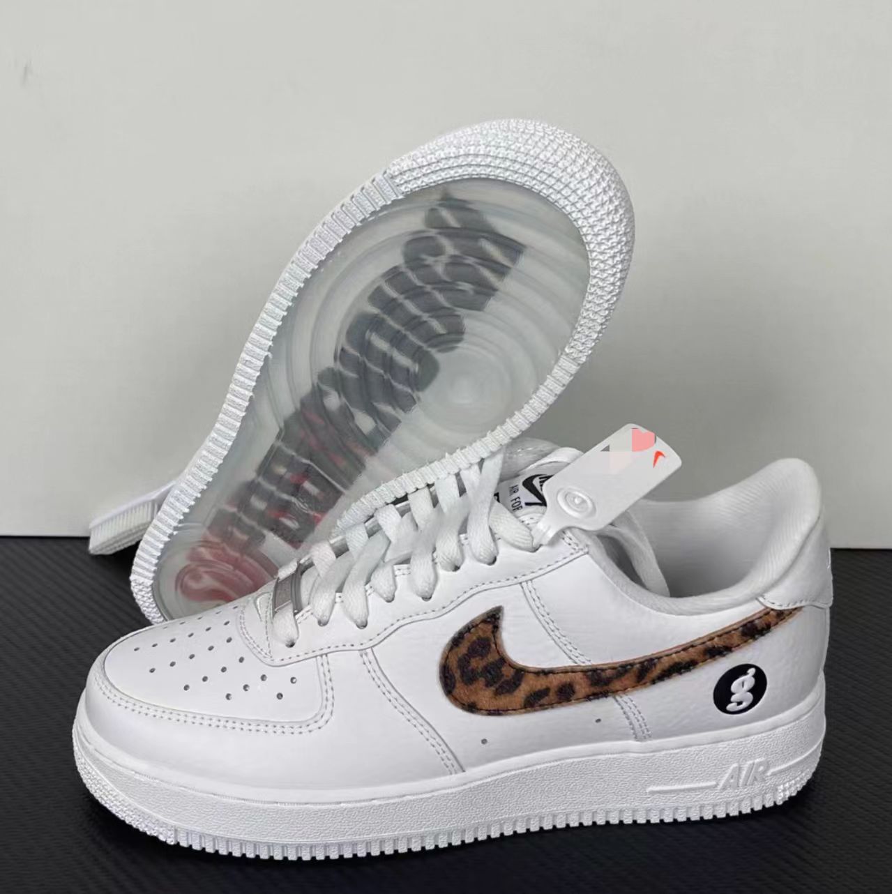 Supreme x GOODENOUGH x Nike Air Force 1 Low "White Cheetah Print"