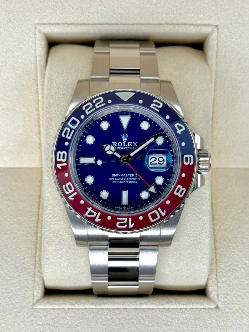[2026 Mirror Grade]RLX  GMT-Master II - 40mm White Gold 