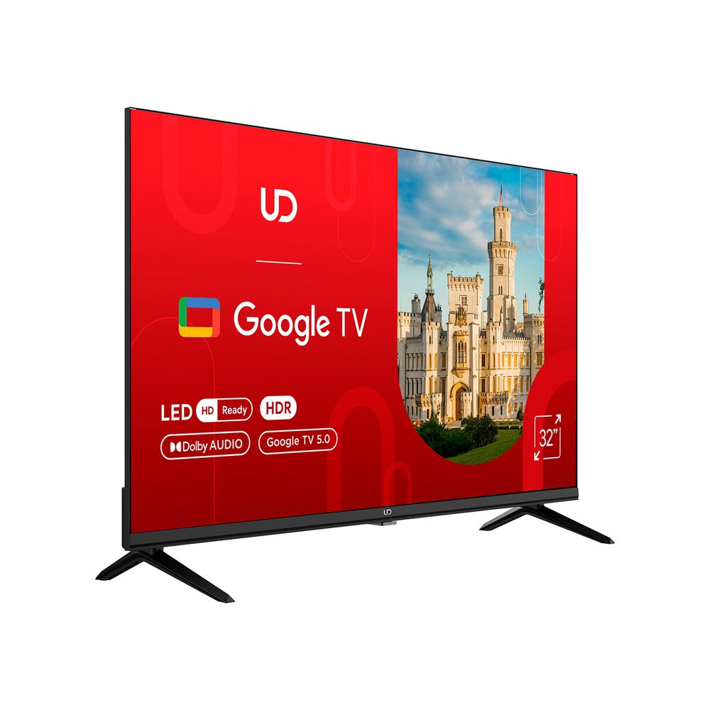 UD Telewizor 32” UD 32GHC5210S, Google TV, LED, HD Ready