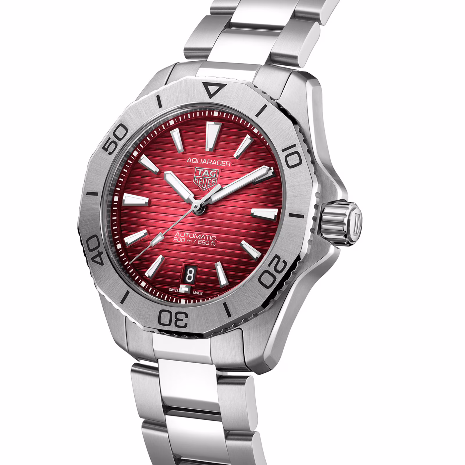 [2026 Mirror Grade]TAG Heuer Aquaracer Professional 200 40mm Mens Watch Red WBP2114.BA0627
