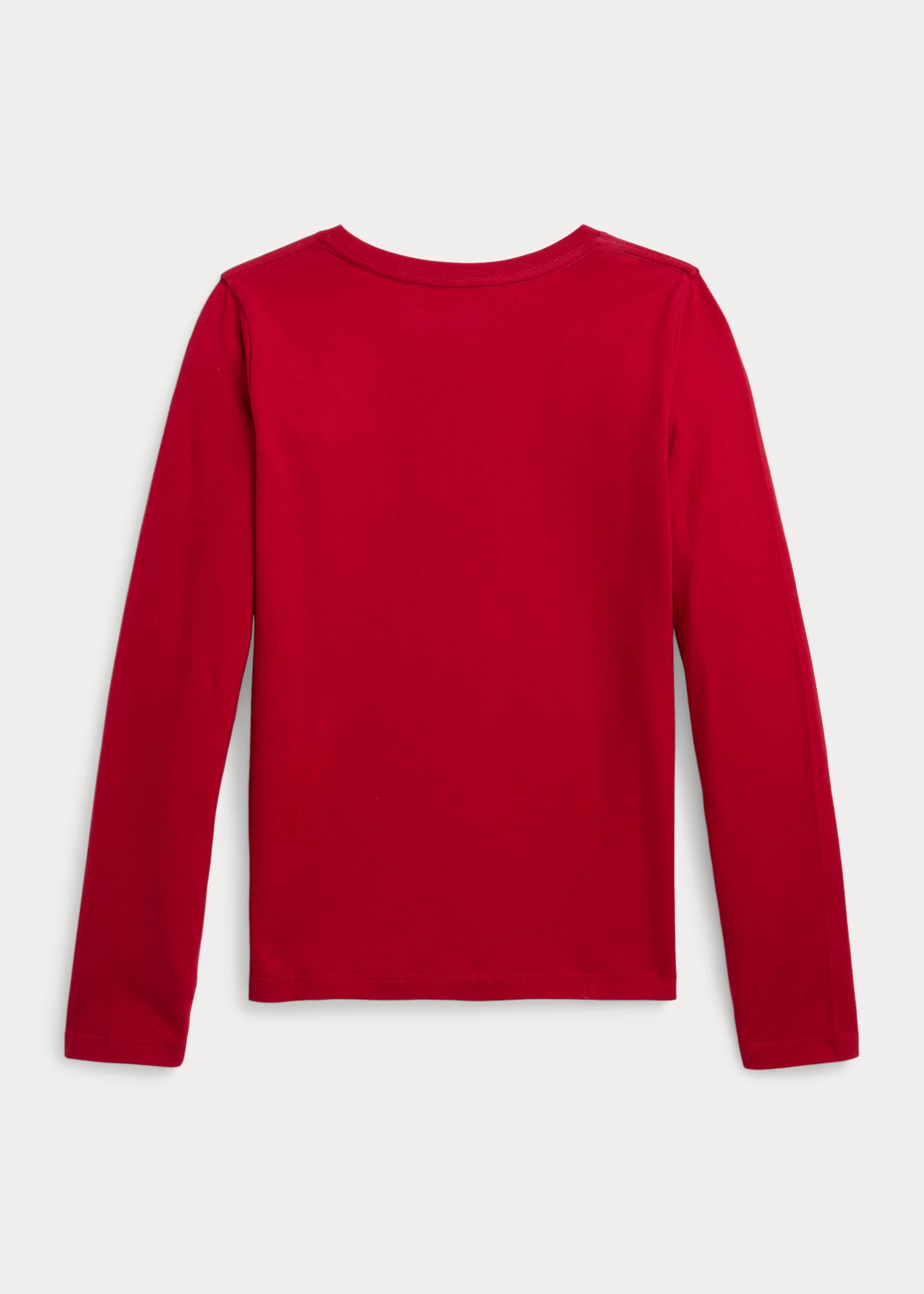Plaid-Logo Jersey Long-Sleeve Tee