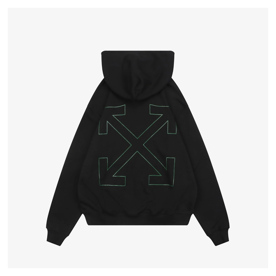 Off-White Crocodile Dollar Graphic Hoodie