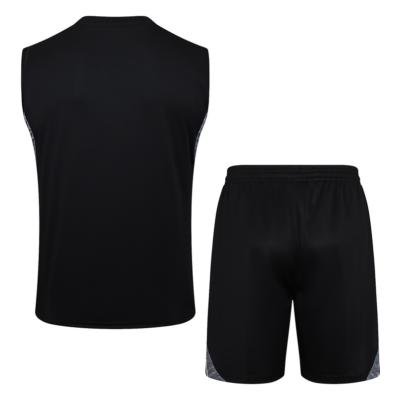 Real Madrid Sleeveless Training Kit Black 2025/26