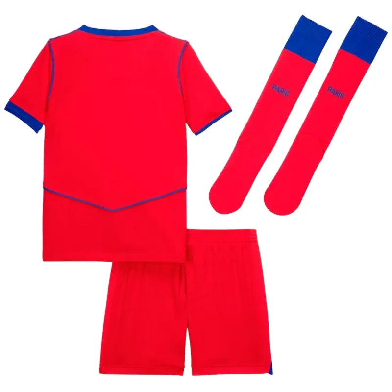 PSG Football Jersey Third Away Kids Full Kit 2025/26