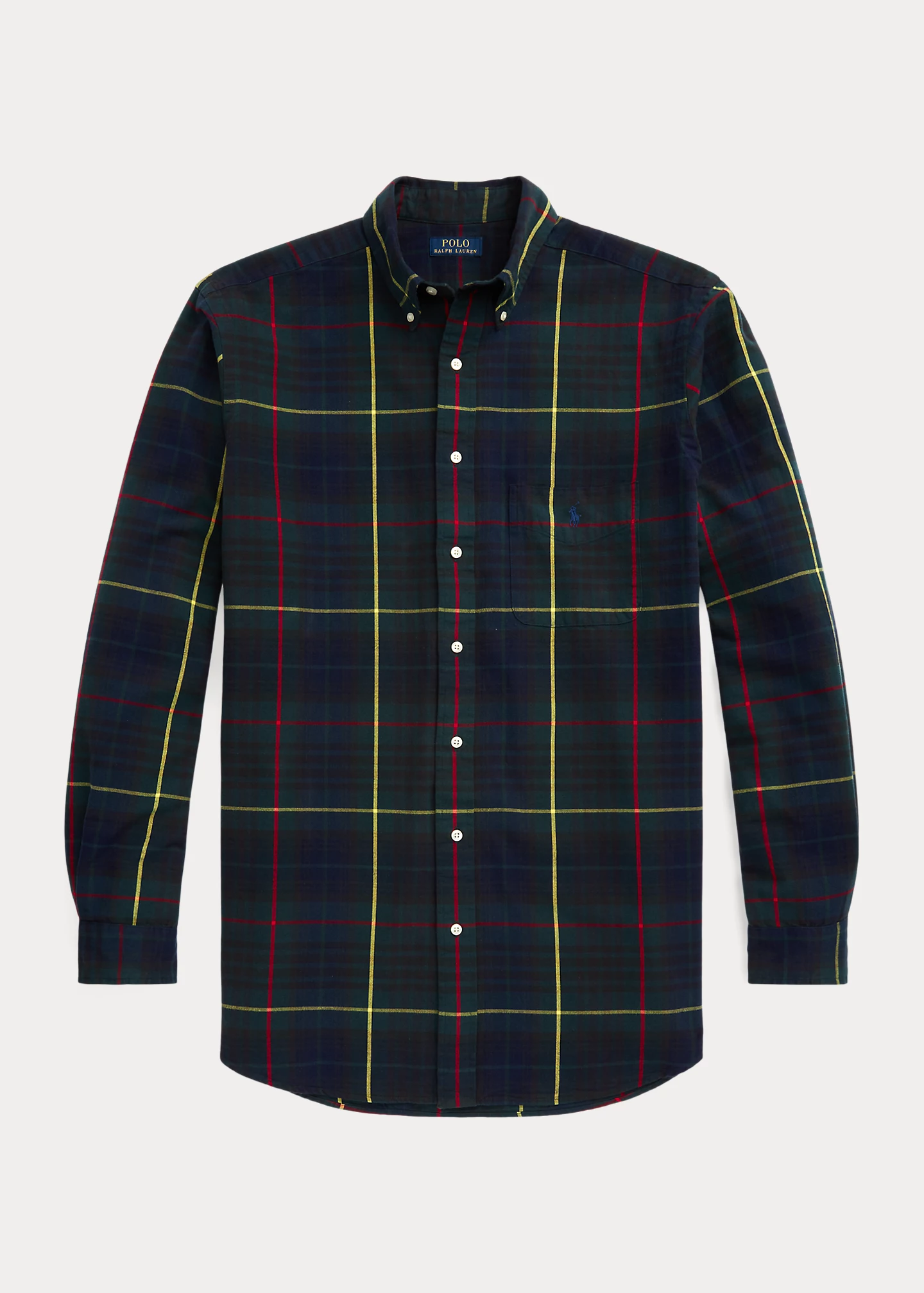Plaid Oxford Shirt