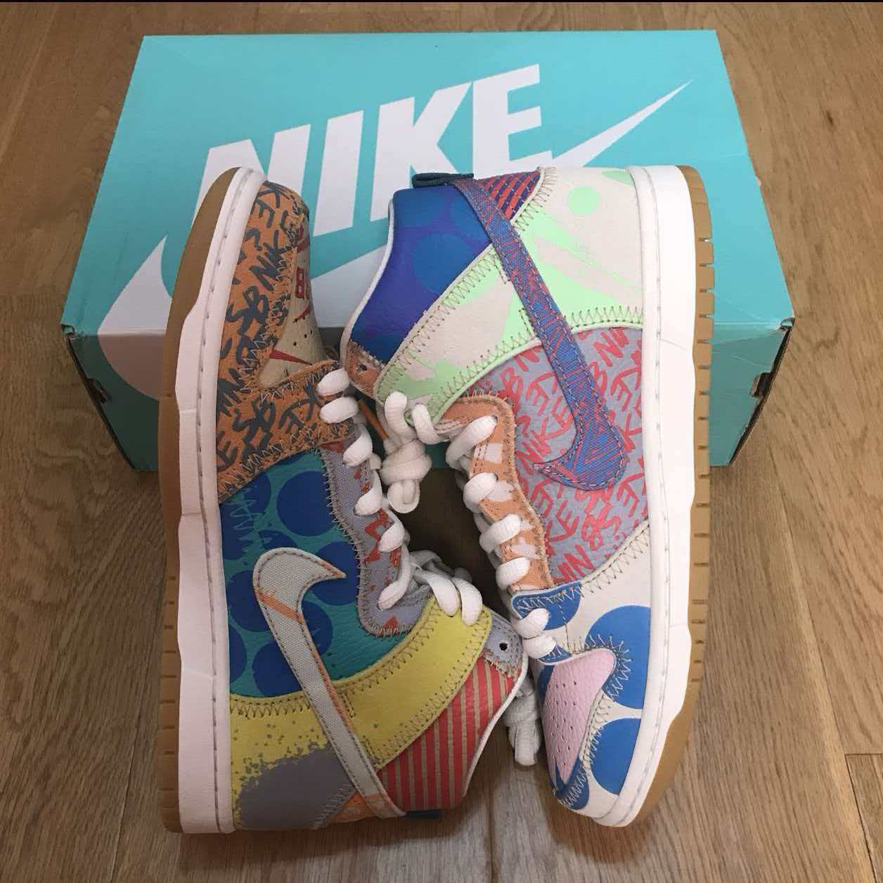 Nike SB Dunk High × Thomas Campbell 