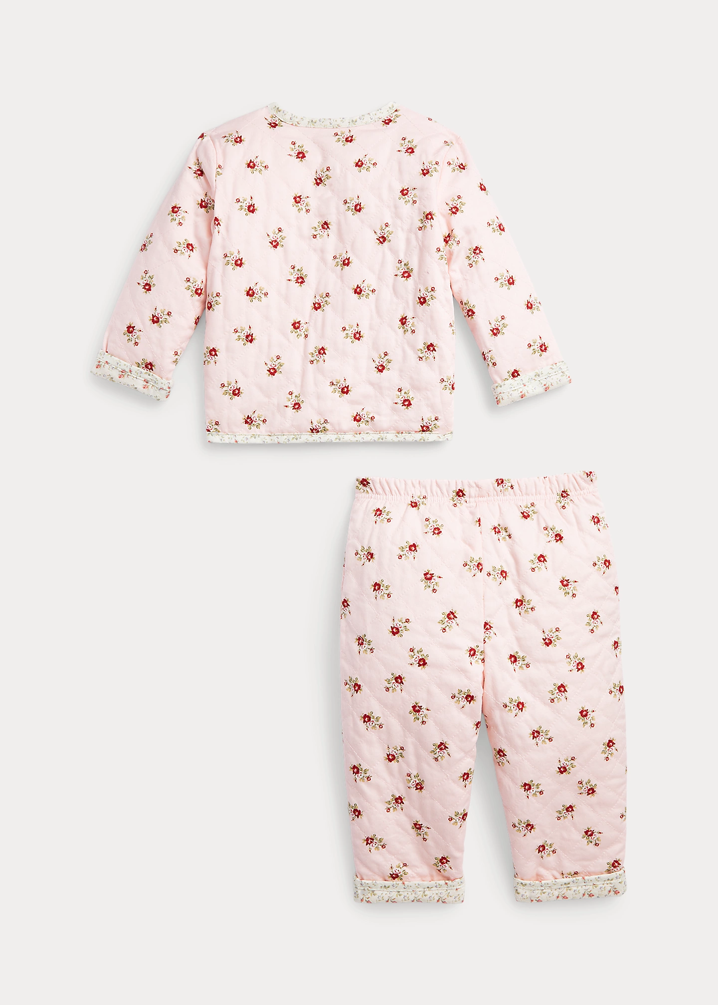 Floral Reversible Jacket & Pant Set