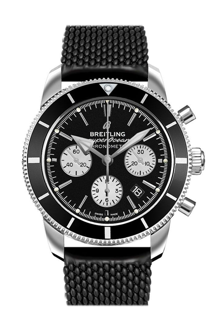 [2026 Mirror Grade]Breitling Superocean Heritage B01 Black Rubber AB0162121 B1S1