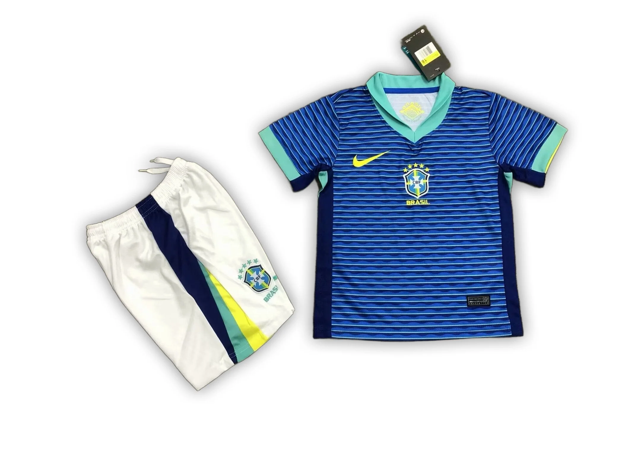 Brazil 2024/25 Away Kids