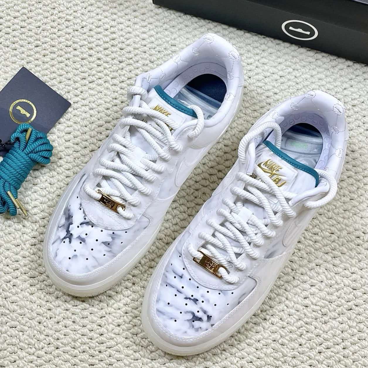 Nike Air Force 1 Features Marble Panels