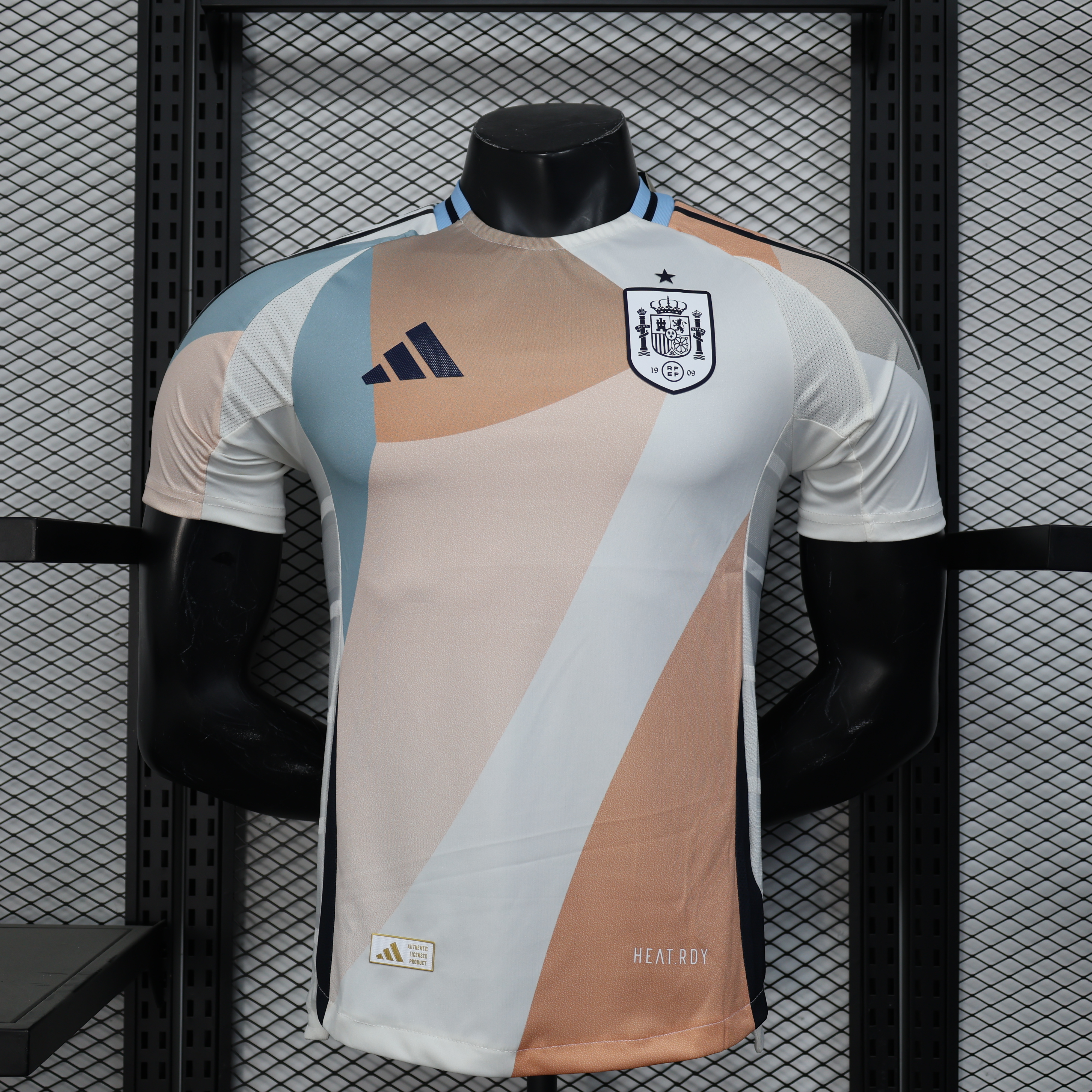 Spain Authentic Soccer Jersey Away Shirt 2025